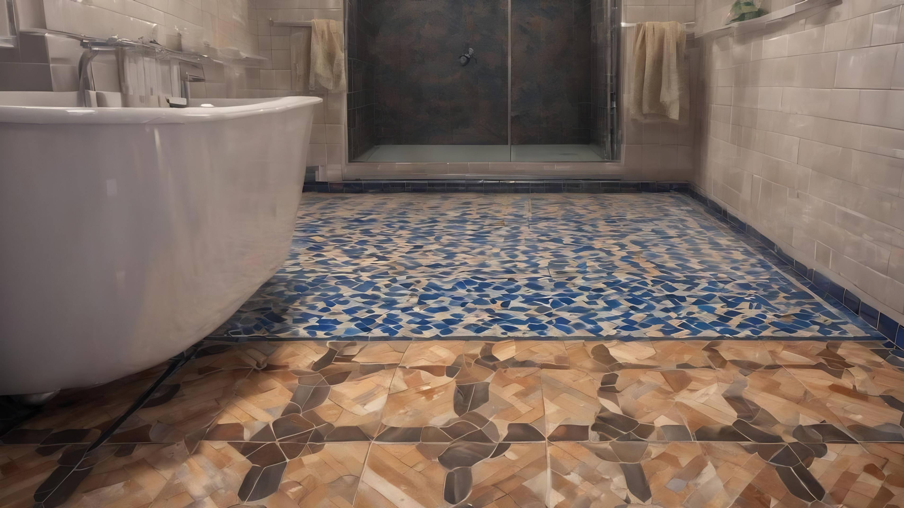 Bathroom tiles