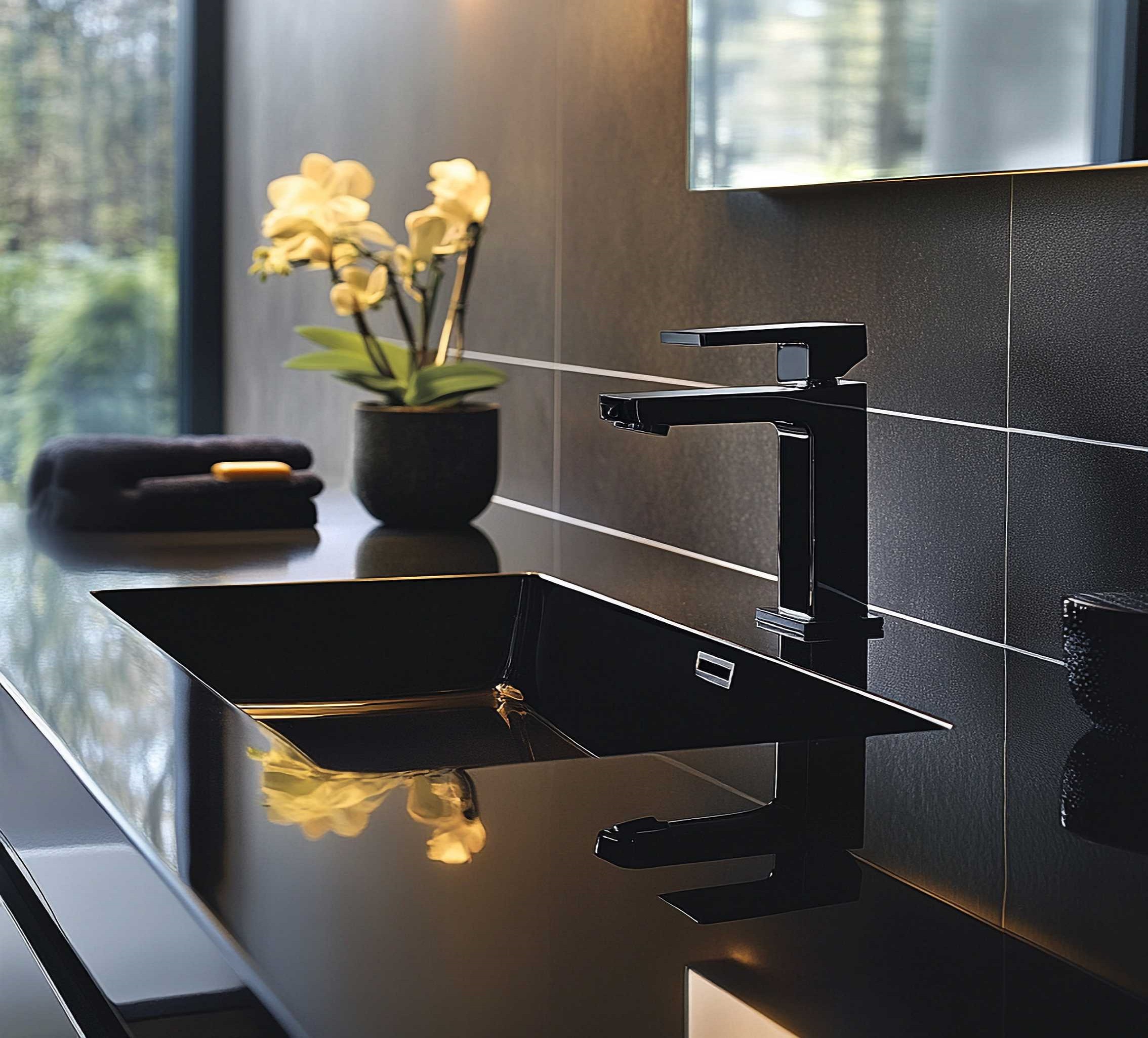 Modern faucets, taps and showers